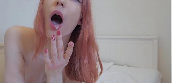  Hot Redhead Girl Swallows Cum After Hard Fuck - Cum in Mouth
